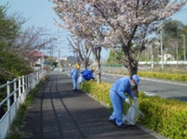 Business location area cleanup (beautification) activities
								